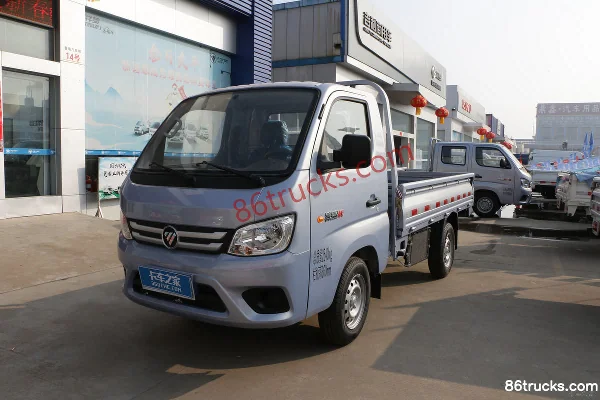Foton Xiangling M1 Comfort 1,2 L 91 ch 4X2(6 roues) essence 3,05 m camion léger à ridelles à cabine simple (China VI) (pneus arrière simples