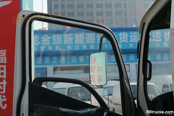 Foton Times H2 115 hp 4X2(6 wheels) 4.18m single row flatbed light truck (China VI) Cab (3) | 86Trucks
