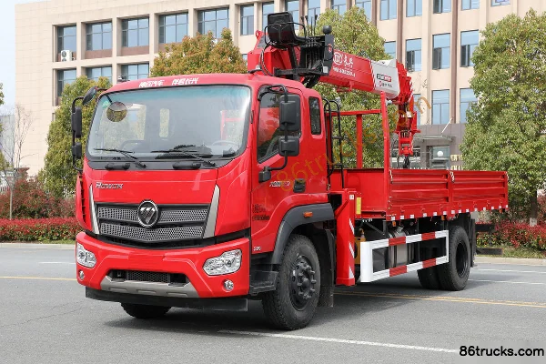 Foton Dajingang ES7 220 ch 4X2(6 roues) camion avec grue auxiliaire (China VI) (Changxing) Extérieur (3) | 86Trucks