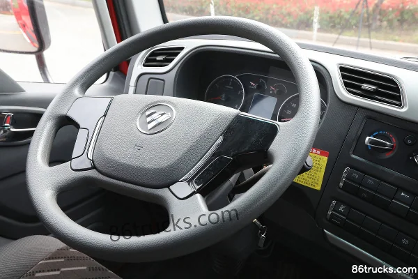 Foton Dajingang ES7 220 ch 4X2(6 roues) camion avec grue auxiliaire (China VI) (Changxing) Cabine (3) | 86Trucks