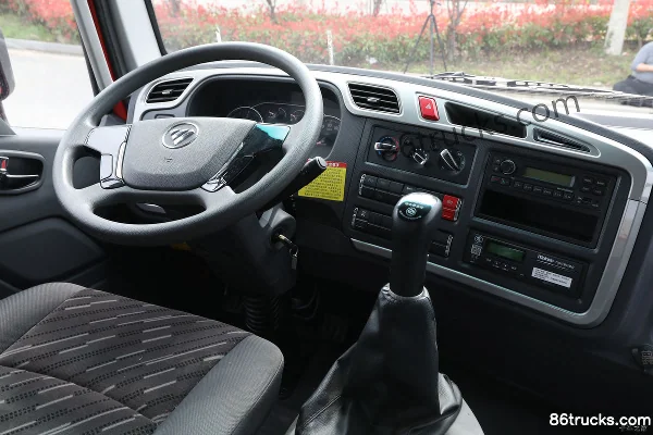 Foton Dajingang ES7 220 ch 4X2(6 roues) camion avec grue auxiliaire (China VI) (Changxing) Cabine (2) | 86Trucks