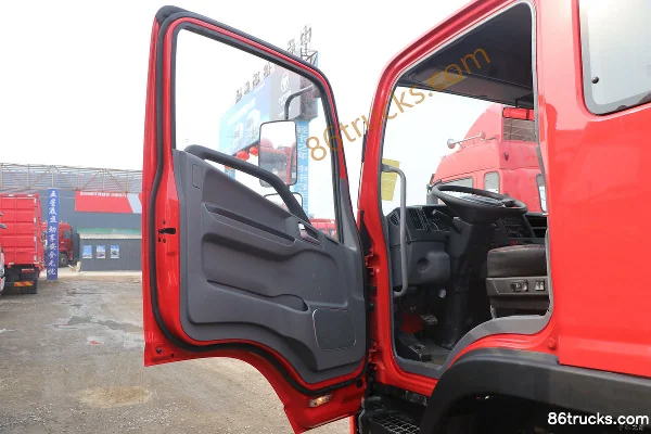 JAC Dewo Q8 170 hp 4X2(6 wheels) 5m flatbed cargo truck with half-row cab (3) | 86Trucks