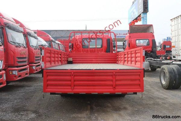 JAC Dewo Q8 170 hp 4X2(6 wheels) 5m flatbed cargo truck with half-row cab Body (2) | 86Trucks