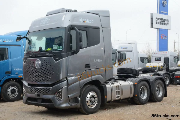 Foton Auman Galaxy Chuanyue Edition 580hp 6X4(10 wheels) AMT Automatic Tractor Truck (China VI)(With Retarder) Exterior (3) | 86Trucks