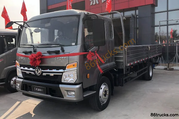 Dongfeng Duolika D8 Super Power Standard 165hp 4X2(6 wheels) 5.8m Cab Chassis Cargo Truck (China VI) Exterior (3) | 86Trucks