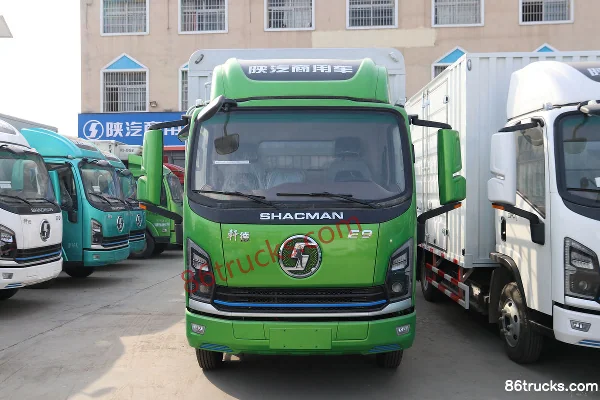 SHACMAN Commercial Vehicle Xuande E9 4.5T 4.15m Single Row Pure Electric Cargo Light Truck 96.7kWh 4X2(6 wheels) Exterior (2) | 86Trucks