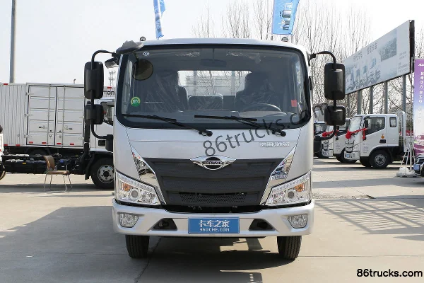 Foton Times Linghang 5 (Blue Bull King) 158hp 4X2(6 wheels) 4.17m single-row stake truck (China VI) Exterior (2) | 86Trucks