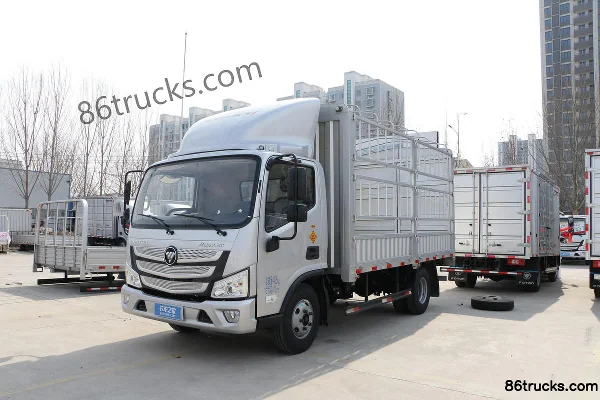 Foton Aumark S1 Changying Edition 158hp 4X2(6 wheels) 4.17m Single Row Stake Truck (China VI)(6-speed) Exterior (3) | 86Trucks