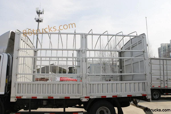 Foton Aumark S1 Changying Edition 158hp 4X2(6 wheels) 4.17m Single Row Stake Truck (China VI)(6-speed) Body (2) | 86Trucks