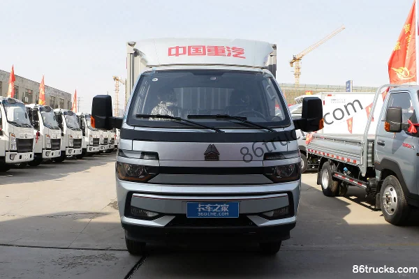 Sinotruk HOWO Xiaoshuai 130 ch 4X2(6 roues) petit camion fourgon à cabine simple 3,95 m Extérieur (2) | 86Trucks