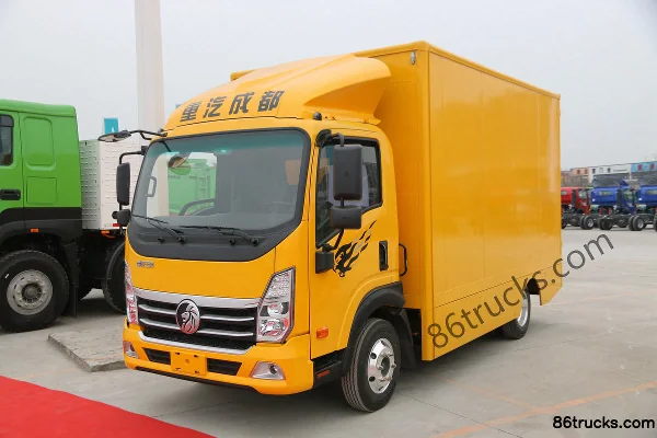 Sinotruk Wangpai Ruishi 4.5T 4.15 m single-row pure electric box-type light truck 4X2(6 wheels) Exterior (3) | 86Trucks