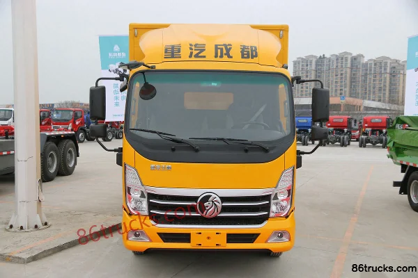 Sinotruk Wangpai Ruishi 4.5T 4.15 m single-row pure electric box-type light truck 4X2(6 wheels) Exterior (2) | 86Trucks