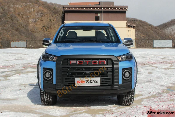 Foton General G7 2022 Luxury 2.0T Gasoline 238hp 4WD Manual Standard Box Double Row Pickup Cab (2) | 86Trucks