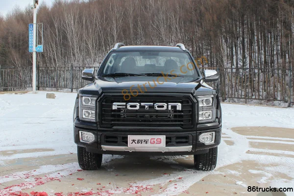 Foton General G9 2022 édition Field Sports Luxe 2.0T diesel 163 ch 4 roues motrices automatique benne standard double cabine pick-up (China