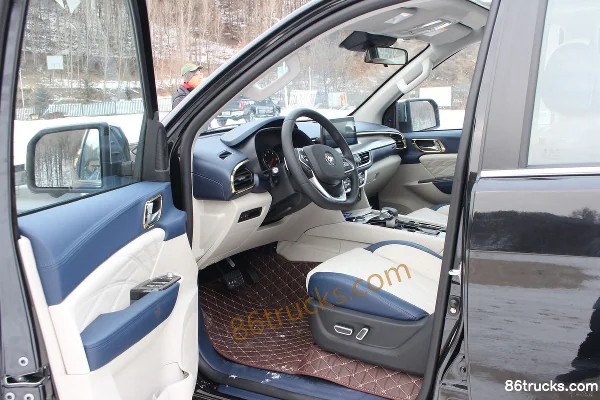 Foton General G9 2022 édition Field Sports Luxe 2.0T diesel 163 ch 4 roues motrices automatique benne standard double cabine pick-up (China