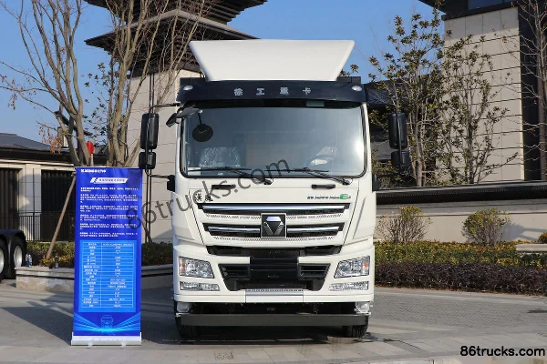 XCMG Truck E500 8X4(12 roues) 7,25 m³ camion malaxeur 100% électrique à échange de batterie Extérieur (2) | 86Trucks