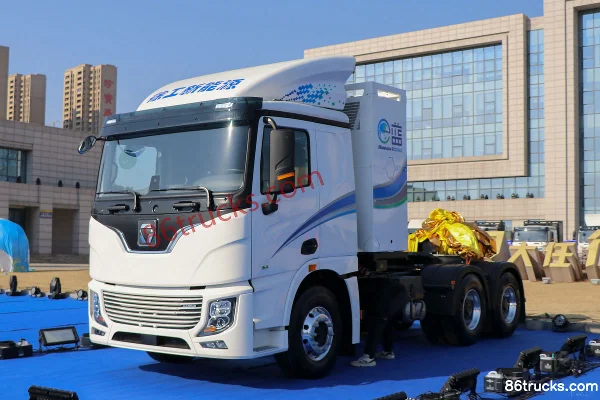 XCMG Truck Hanfeng E7 6X4(10 wheels) Electric Tractor Truck (CATL 600kWh) Exterior (3) | 86Trucks