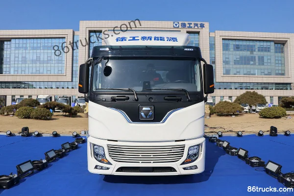 XCMG Truck Hanfeng E7 6X4(10 wheels) Electric Tractor Truck (CATL 600kWh) Exterior (2) | 86Trucks