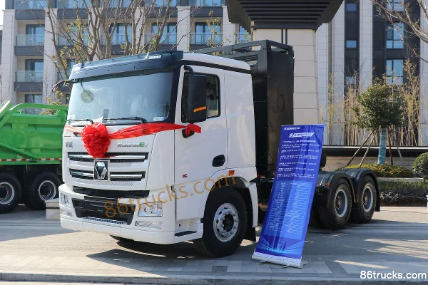 XCMG Truck Hanfeng G7 6X4(10 roues) tracteur routier semi-remorque électrique à batterie interchangeable Extérieur (3) | 86Trucks