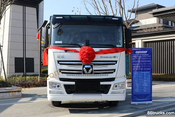 XCMG Truck Hanfeng G7 6X4(10 roues) tracteur routier semi-remorque électrique à batterie interchangeable Extérieur (2) | 86Trucks