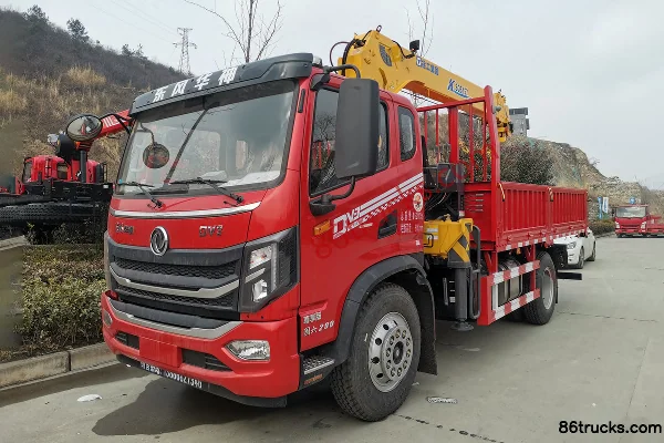 Dongfeng DV3 200 hp 4X2(6 wheels) Truck-Mounted Crane (China VI) Exterior (2) | 86Trucks