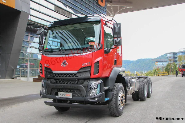 Dongfeng Liuqi New Chenglong M3 6.9L Diesel 350 hp 6X4(10 wheels) Fast Gear 12-speed 5.2m Dump Truck Exterior (3) | 86Trucks