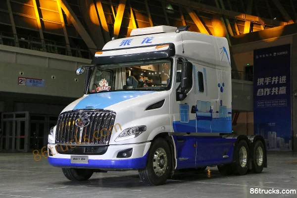 Dongfeng Liuqi Chenglong T7 560 hp 6X4(10 wheels) AMT Automatic Tractor Truck Exterior (3) | 86Trucks
