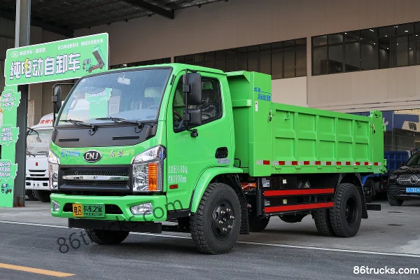 NanJun Xinxiangkang 4X2(6 wheels) 3.95m Electric Dump Truck Exterior (3) | 86Trucks