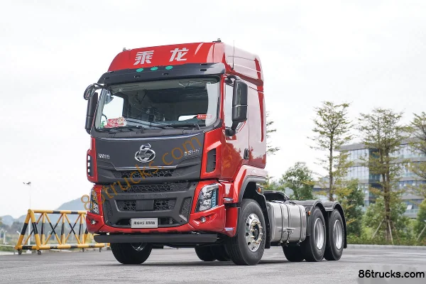 Dongfeng Liuqi Chenglong H5 Ultra-Light Edition 460 hp 6X4(10 wheels) AMT Automatic Tractor Truck (China VI) Exterior (3) | 86Trucks