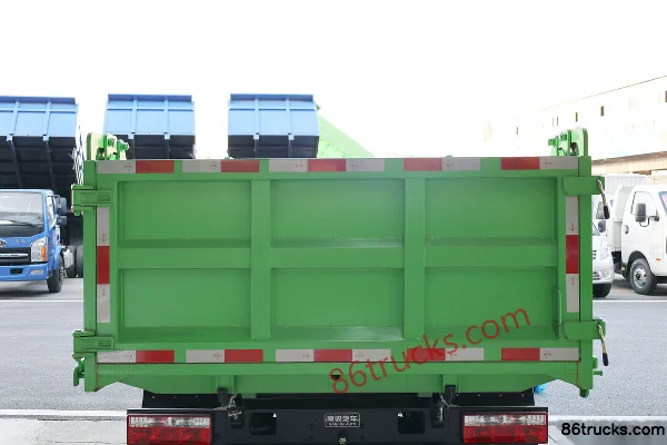 NanJun Xinxiangkang 4X2(6 wheels) 3.95m Electric Dump Truck Body (2) | 86Trucks