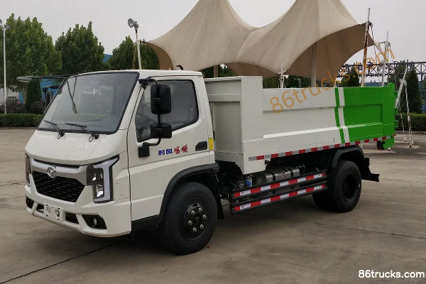 Shifeng Fengshun 150hp 4X2(6 wheels) self-loading garbage truck Exterior (3) | 86Trucks