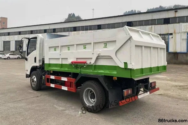 Sanhuan Shitong T3 Chuangke 130 ch 4X2(6 roues) camion benne à ordures Extérieur (3) | 86Trucks
