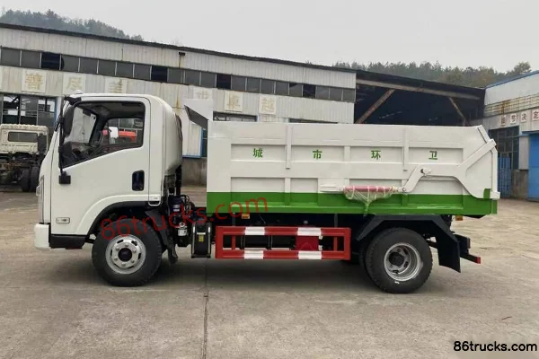 Sanhuan Shitong T3 Chuangke 130 ch 4X2(6 roues) camion benne à ordures Extérieur (2) | 86Trucks