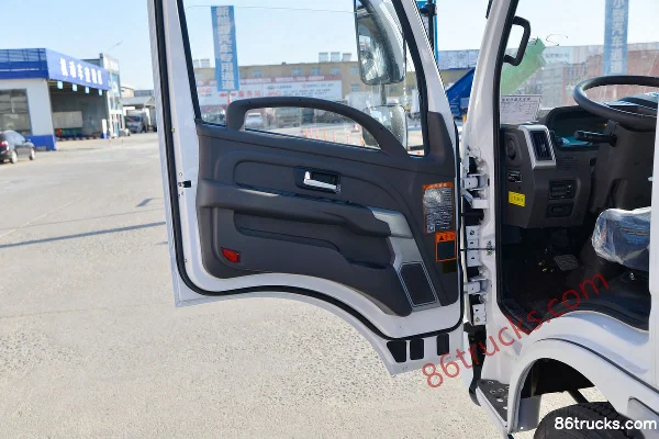 Feidi V2 Series 122hp 4X2(6 wheels) 4.15m single-row flatbed light truck (China VI) Cab (2) | 86Trucks