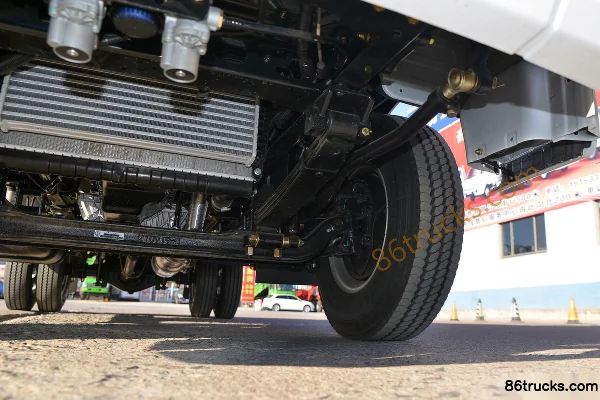 Feidi V2 Series 122hp 4X2(6 wheels) 4.15m single-row flatbed light truck (China VI) Chassis (3) | 86Trucks