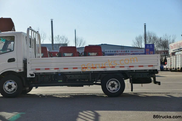 Feidi V2 Series 122hp 4X2(6 wheels) 4.15m single-row flatbed light truck (China VI) Body (2) | 86Trucks