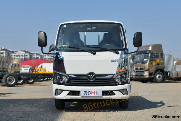 Foton Aoling M card 122 ch 4X2(6 roues) petit camion à ridelles à cabine simple 3,7 m (China VI) Extérieur (2) | 86Trucks