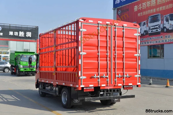 FAW Jiefang Hu VH 150hp 4X2(6 wheels) 4.16m Single Row Stake Truck (China VI) Body (3) | 86Trucks