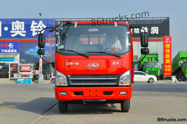 FAW Jiefang Hu VN Pashanhu 130 ch 4X2(6 roues) Camion porteur à ridelles cabine simple 4,2 m (rapport de pont 4,333) Extérieur (2) | 86Truck