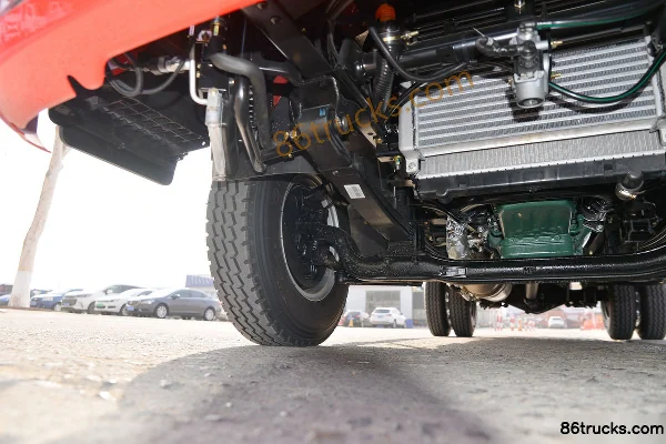 FAW Jiefang Hu VN Pashanhu 130 ch 4X2(6 roues) Camion porteur à ridelles cabine simple 4,2 m (rapport de pont 4,333) Châssis (2) | 86Trucks