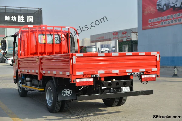 FAW Jiefang Hu VN Pashanhu 130 ch 4X2(6 roues) Camion porteur à ridelles cabine simple 4,2 m (rapport de pont 4,333) Carrosserie (3) | 86Tru