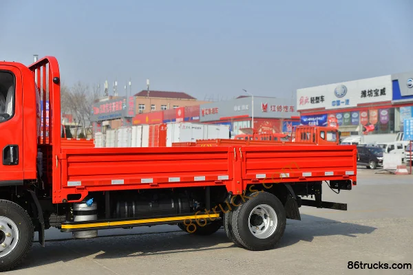 FAW Jiefang Hu VN Pashanhu 130 ch 4X2(6 roues) Camion porteur à ridelles cabine simple 4,2 m (rapport de pont 4,333) Carrosserie (1) | 86Tru