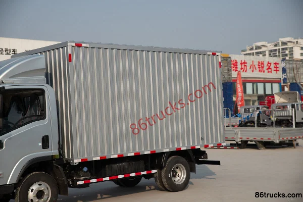 SHACMAN Commercial Vehicle Xuande X9 Standard Load Version 131 ch 4X2(6 roues) 4.15 m single-row camion fourgon léger (China VI) Carrosserie
