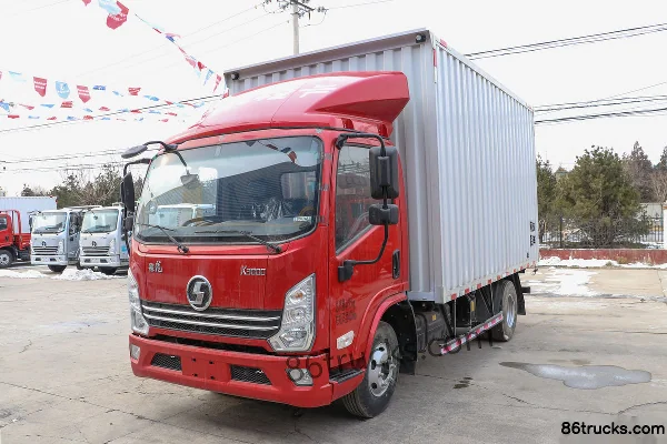 SHACMAN Light Truck Delong K3000 130 hp 4X2(6 wheels) 4.1m single-row box light truck (China VI) Exterior (3) | 86Trucks