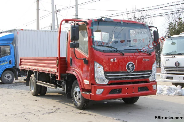 SHACMAN Light Truck Delong K3000 150hp 4X2(6 wheels) 4.18m Single Row Flatbed Light Truck (China VI) Exterior