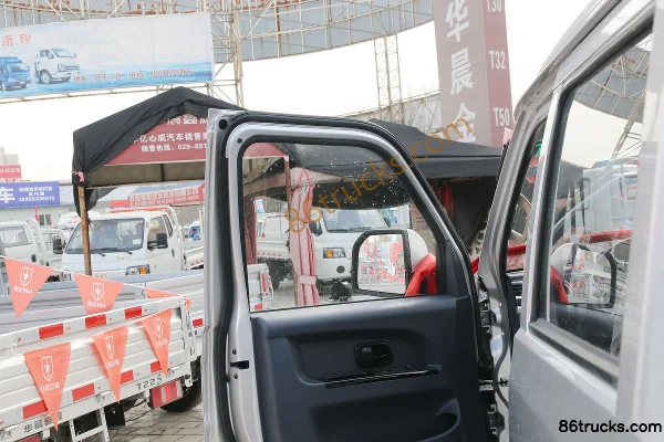 Jinbei Jinka S3 2024 Basic 1.6L 123hp 4X2(6 wheels) Gasoline 2.35m Double Panel Micro Truck Cab (2) | 86Trucks