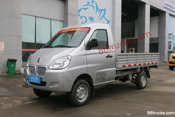 Jinbei T10 85hp 4X2(6 wheels) 1.2L Gasoline 2.7m Single Row Flatbed Mini Truck (China VI) Exterior (3) | 86Trucks