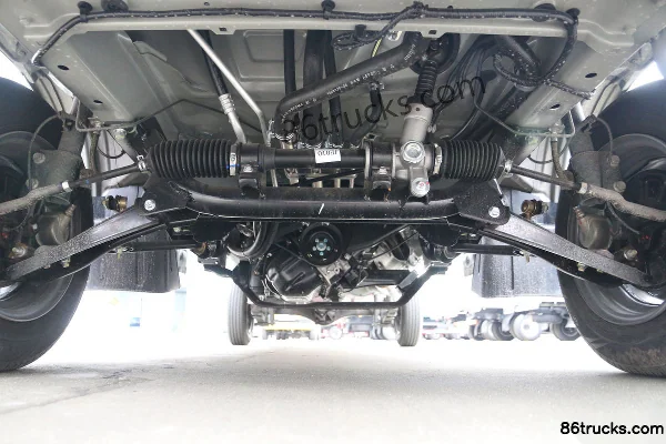 Jinbei T10 85hp 4X2(6 wheels) 1.2L Gasoline 2.7m Single Row Flatbed Mini Truck (China VI) Chassis (1) | 86Trucks
