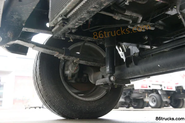 Jinbei T50 1.5L 102 ch 4X2(6 roues) essence 3,17 m fourgon simple rangée micro camion Châssis (2) | 86Trucks