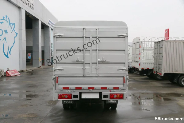 Jinbei T5 Standard Type 1.6L 123 hp 4X2(6 wheels) gasoline 2.605m double-row stake-side mini truck Body (3) | 86Trucks
